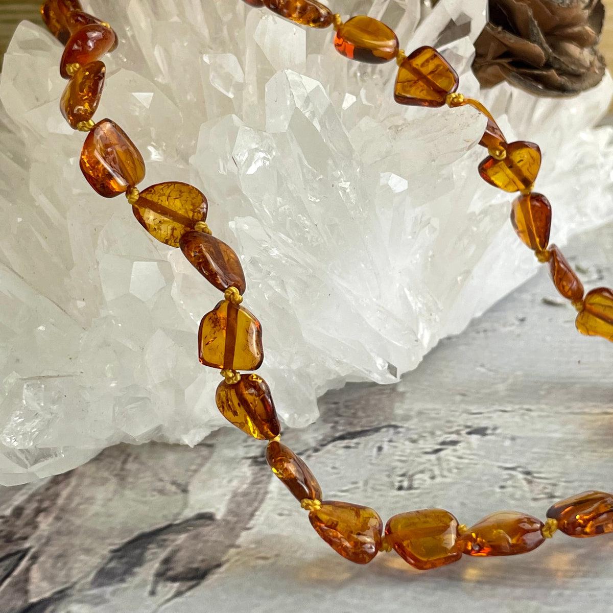Baltic Amber Bead Choker