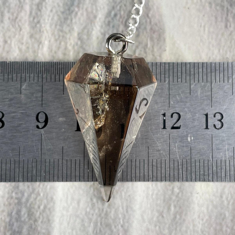 Brown Crystal Pendulum