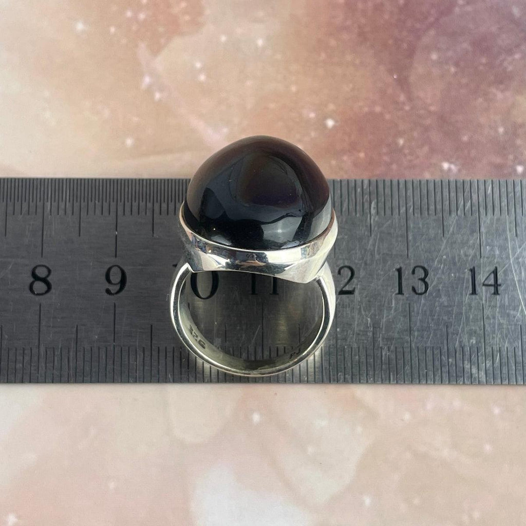 Rainbow Obsidian Assorted Shape Rings