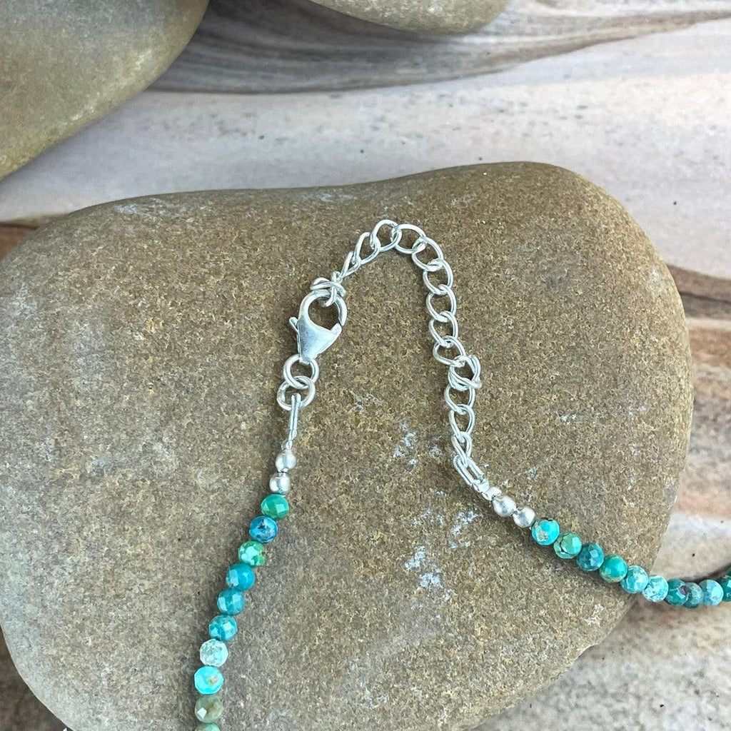 Green Crystal Bead Necklace