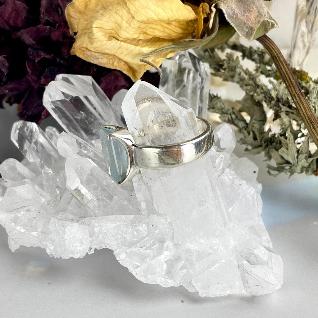Small Size Aquamarine Ring