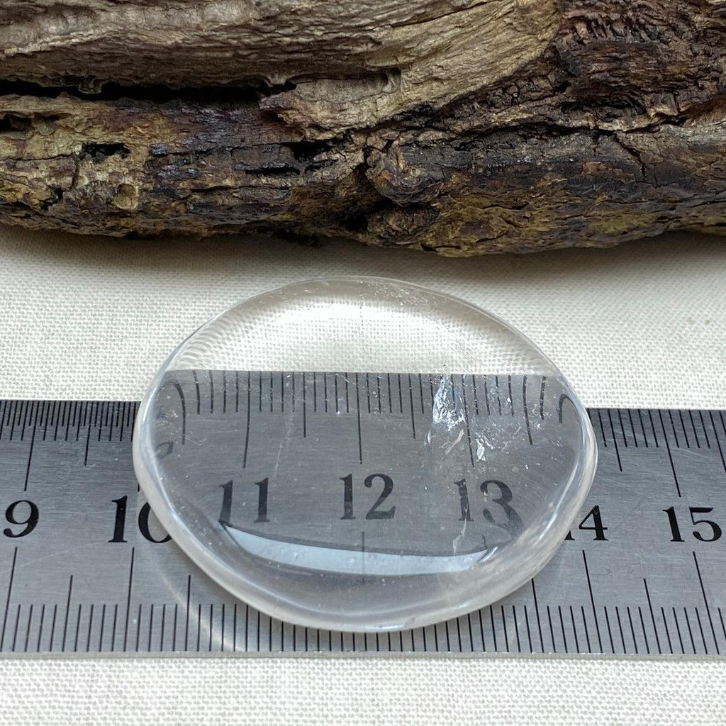 Clear Quartz Palm Stone