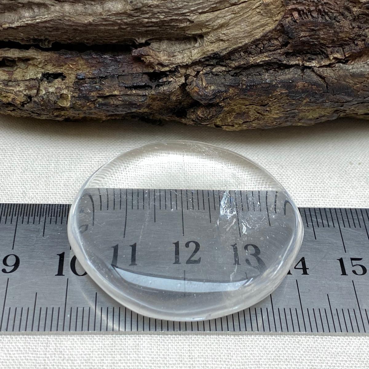 Clear Quartz Palm Stone