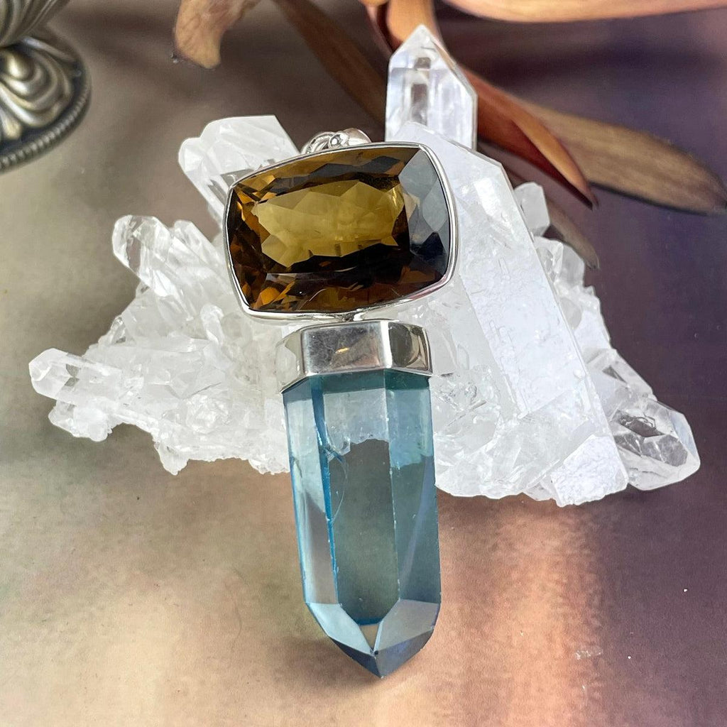 Natural Smokey Citrine Pendant