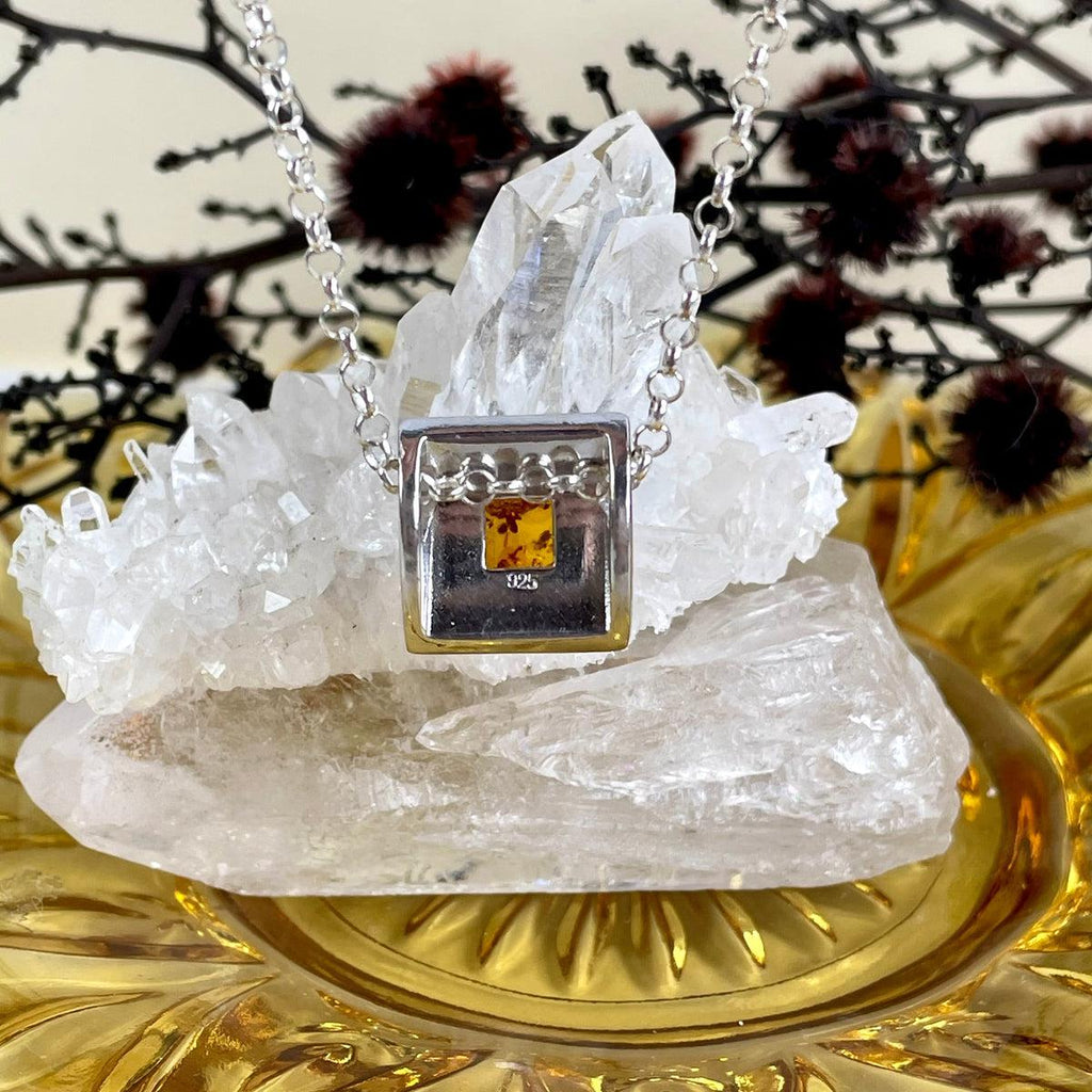Sterling Silver Amber Jewellery