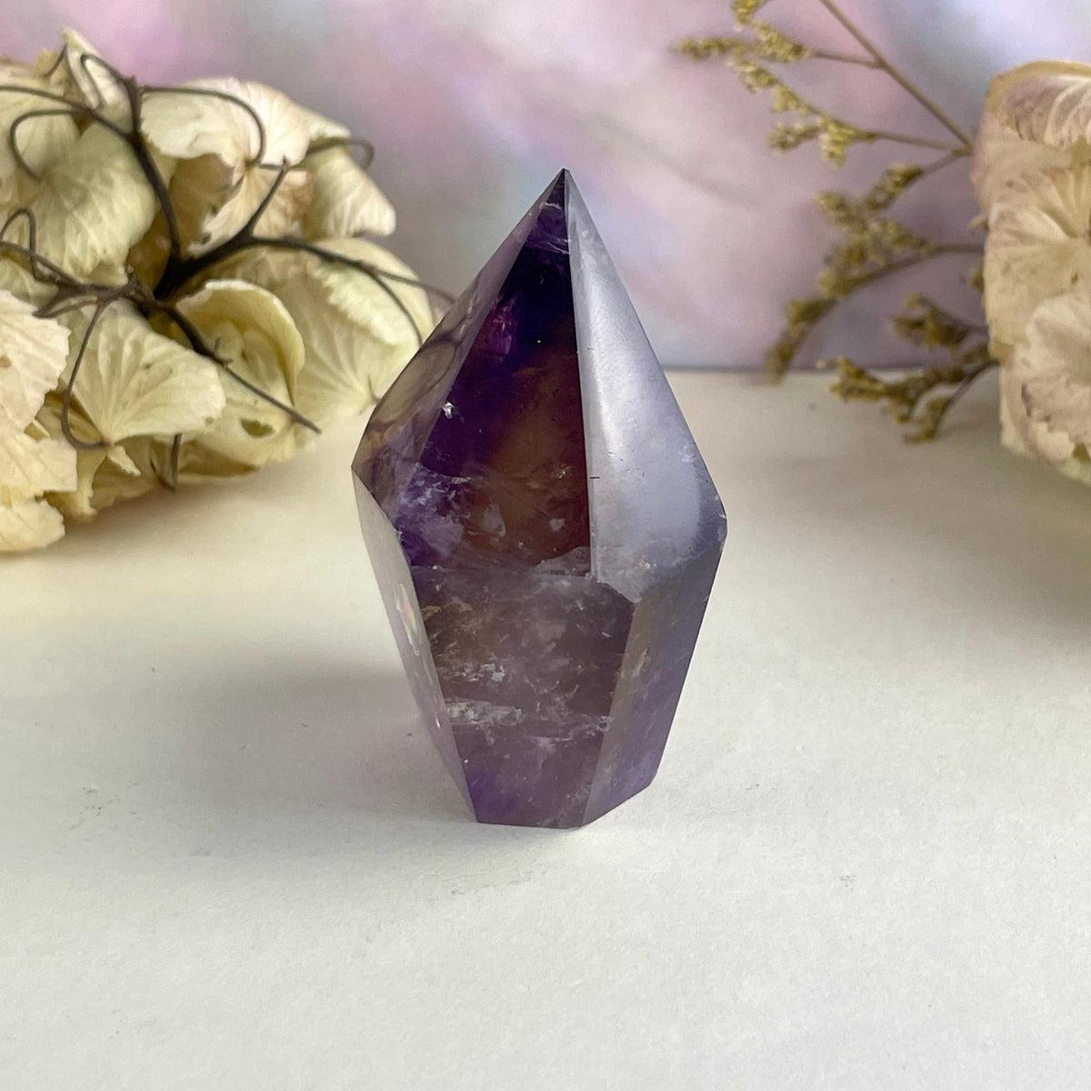 Crystal Point With Rainbow Flash