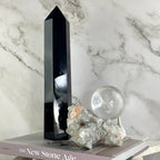 Black Obsidian Crystal Point