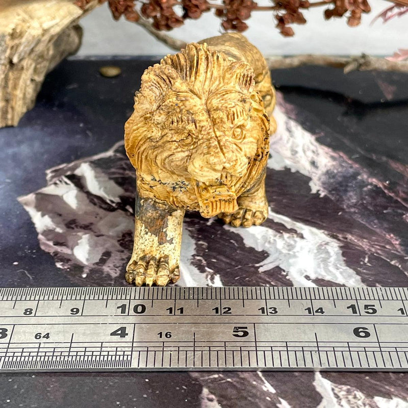 Lion Carving