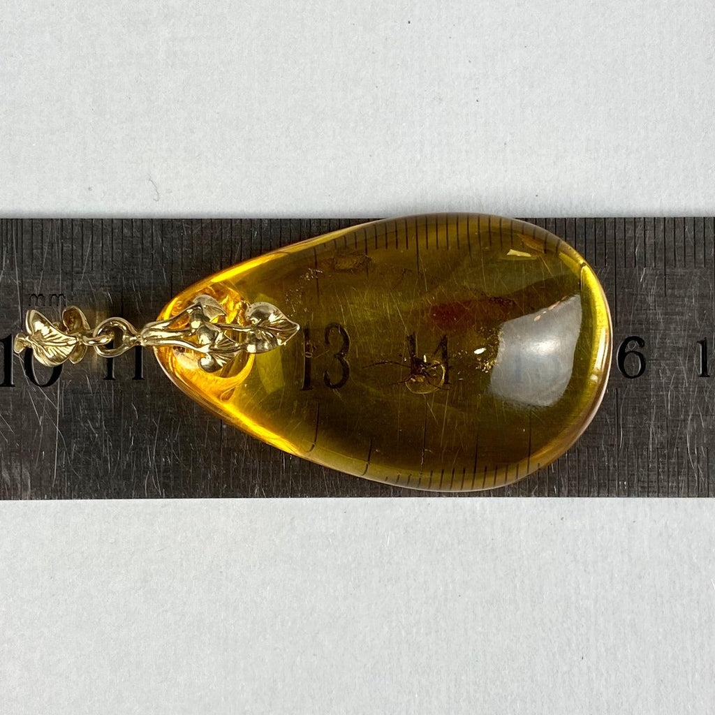 Amber With Insect Pendant