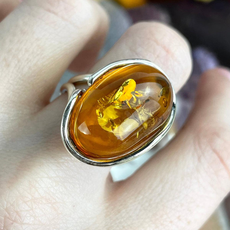 Genuine Amber Ring