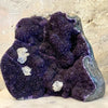 Amethyst calcite cave 