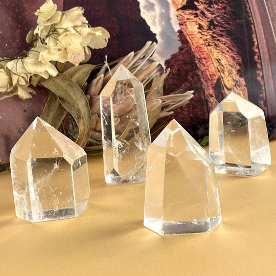 Clear Quartz Small Crystal Points 6.3 - 8.8cm