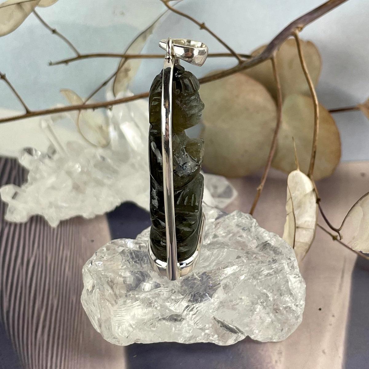 Labradorite Hand Carved Figurine