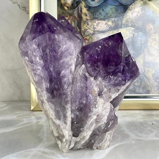 Amethyst Extra Large High Grade Crystal Cluster