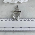 Quartz Heart Pendant