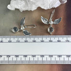 Cat's Eye Moonstone Earrings