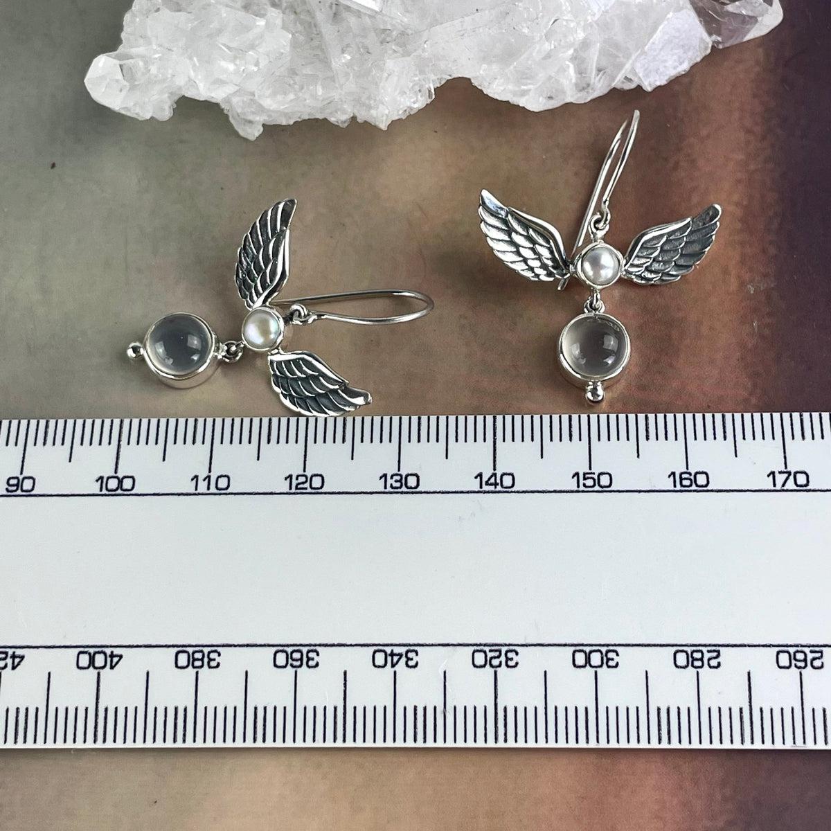 Cat's Eye Moonstone Earrings