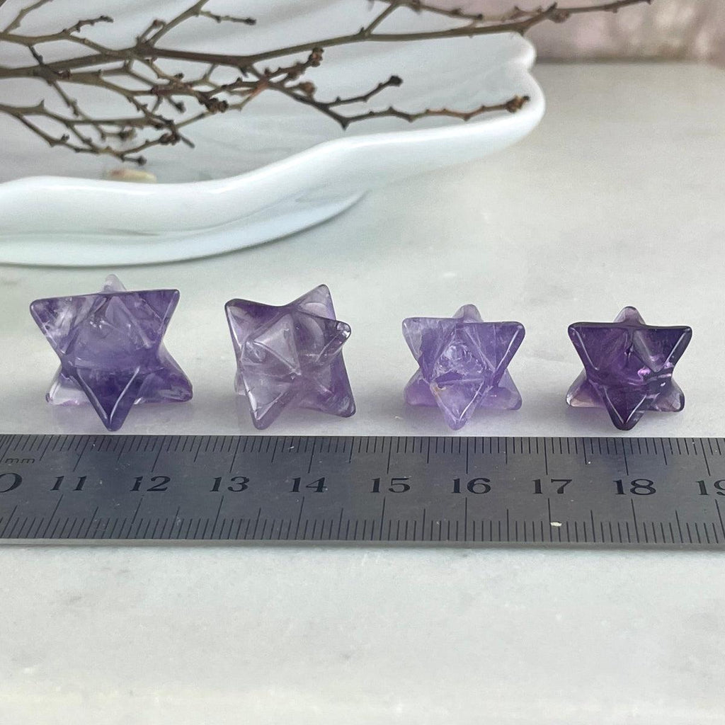 Amethyst Crystal Star 