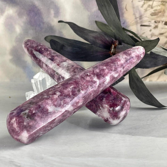Lepidolite Massage Wands