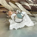 Beryl Sterling Silver Ring