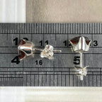Red Crystal Stud Earrings