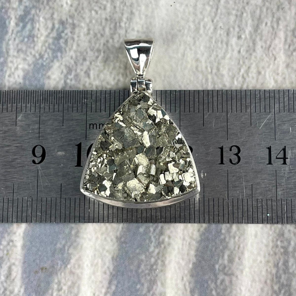 Raw Pyrite Pendant