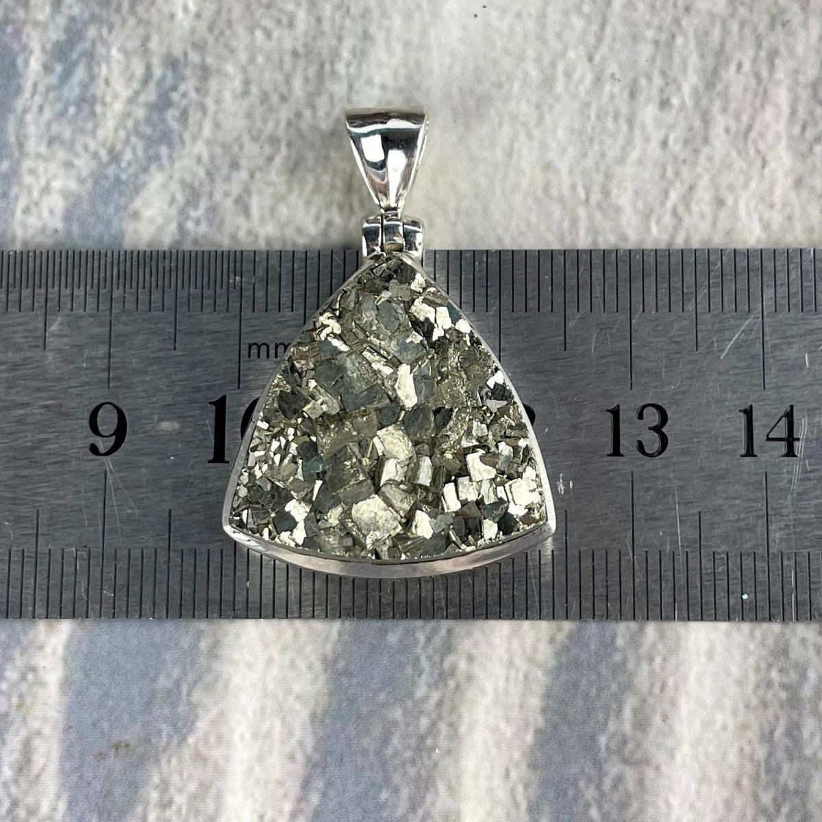 Raw Pyrite Pendant