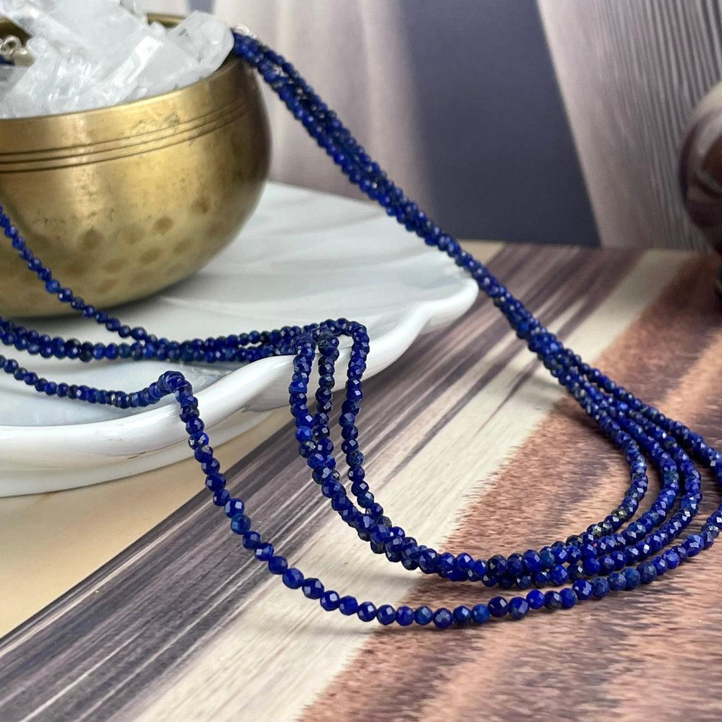 Lapis Lazuli Small Bead Necklace