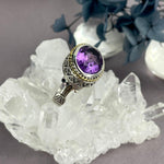 Medieval Style Amethyst Ring