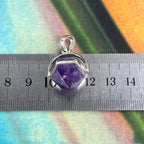 Purple Crystal Pendant