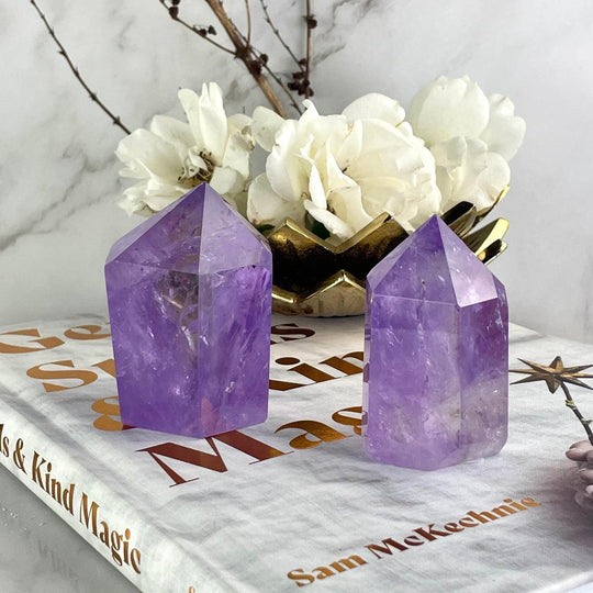Amethyst Crystal Points