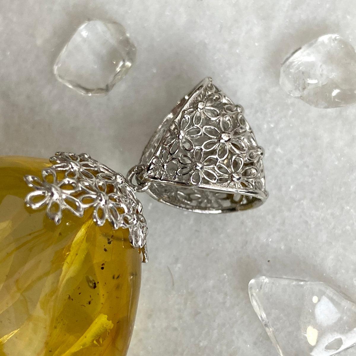 Sterling Silver Amber Jewellery