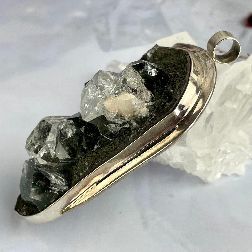Raw Crystal Large Pendant