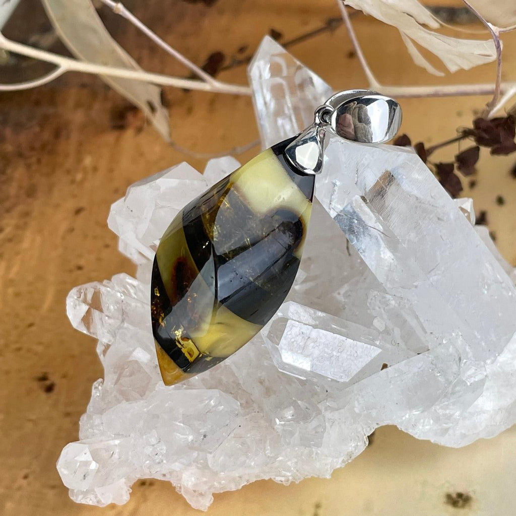 Mixed Amber Silver Jewellery