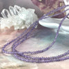 Purple Crystal Bead Necklace