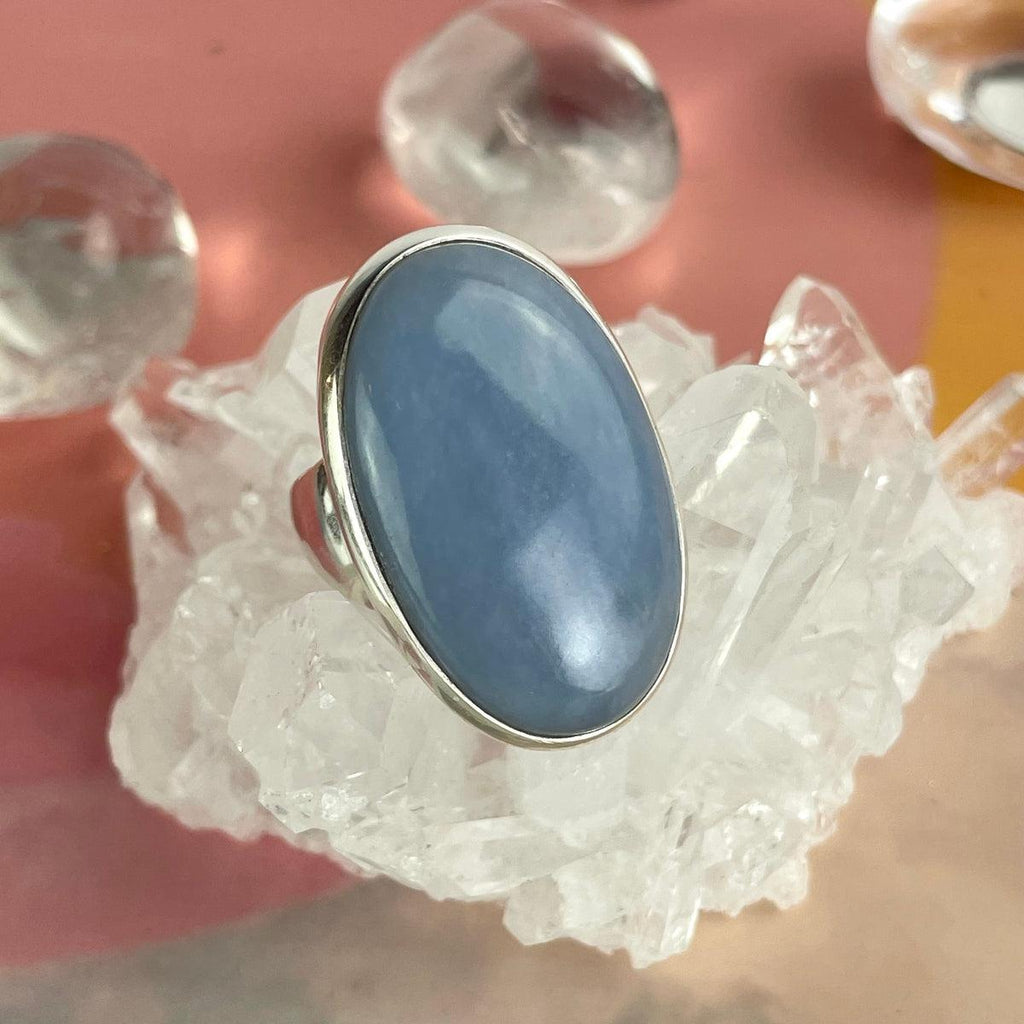 Oval Gemstone Ring