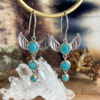 Amazonite Sterling Silver Earrings