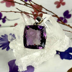 Amethyst Square Pendant