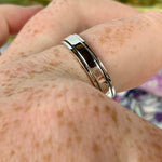 Spinner Wedding Ring