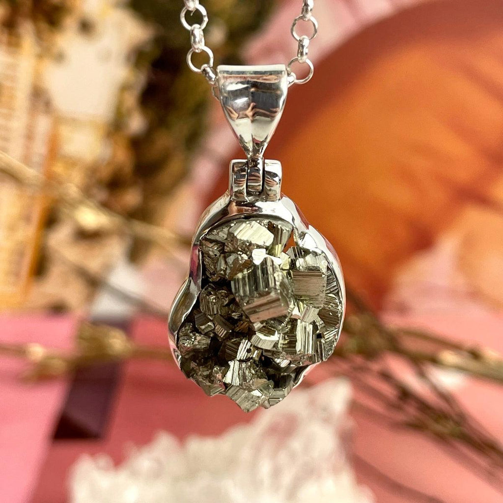 Pyrite Organic Shape Jewellery