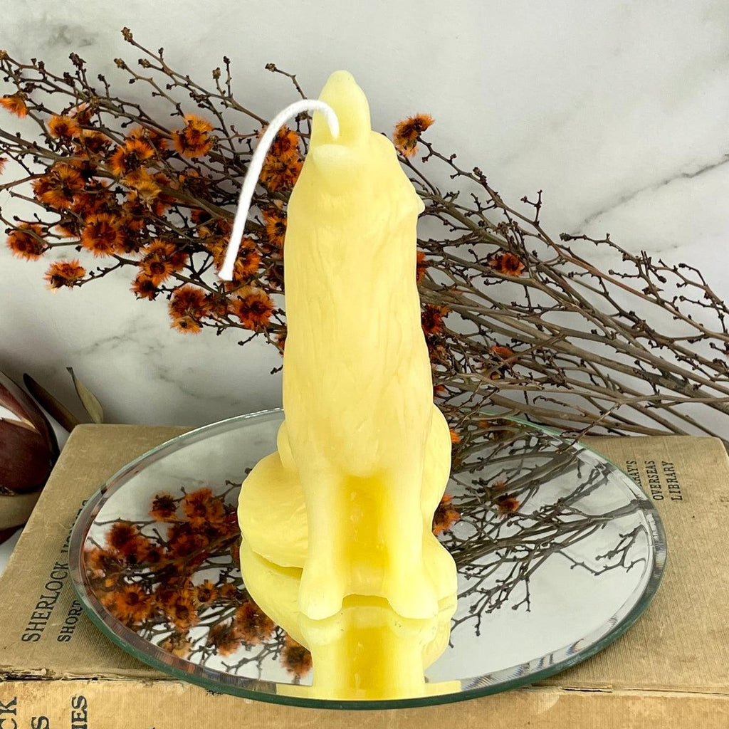 Beeswax Animal Candle