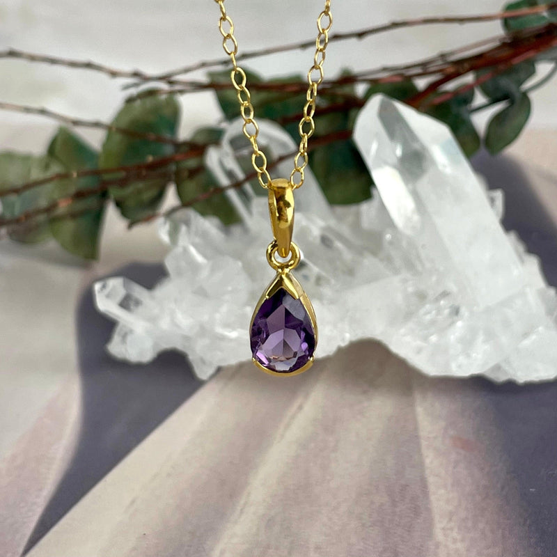 Amethyst And Gold Jewellery