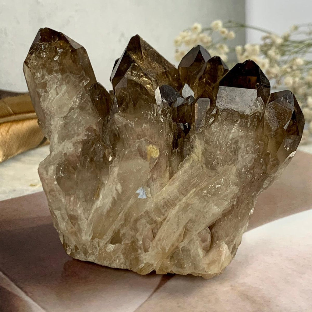Smokey Quartz Cluster