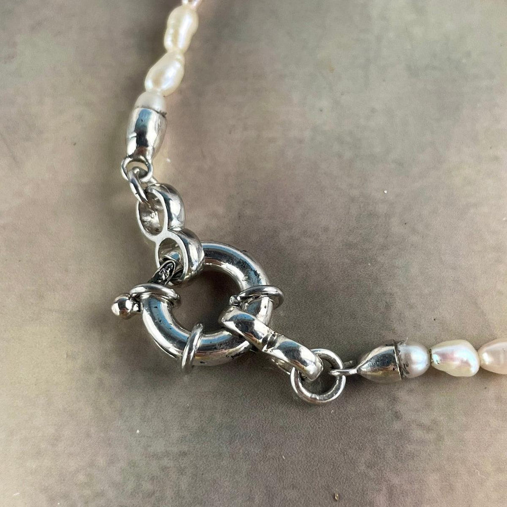 Raw Pearl Necklace