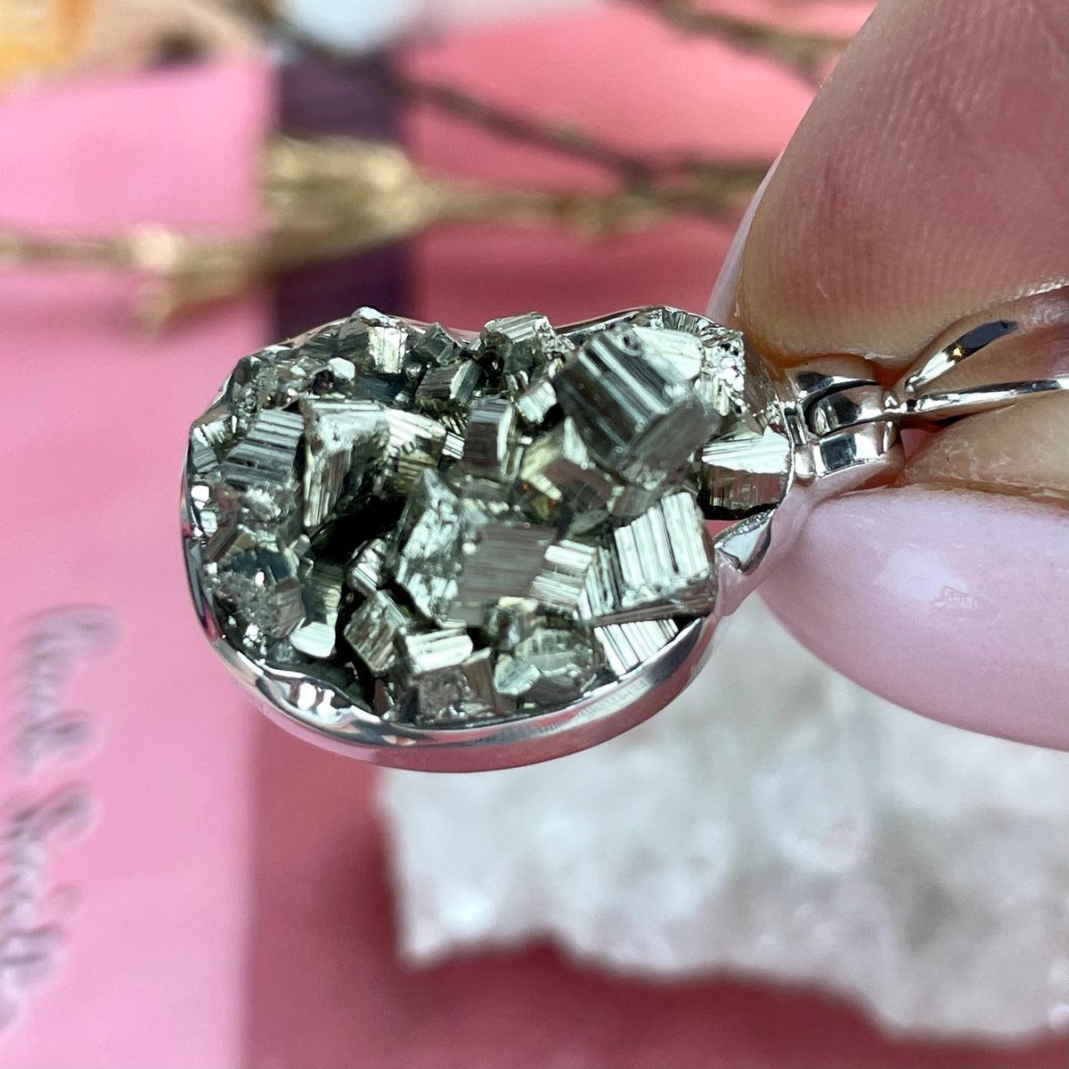 Pyrite Freeform Pendant