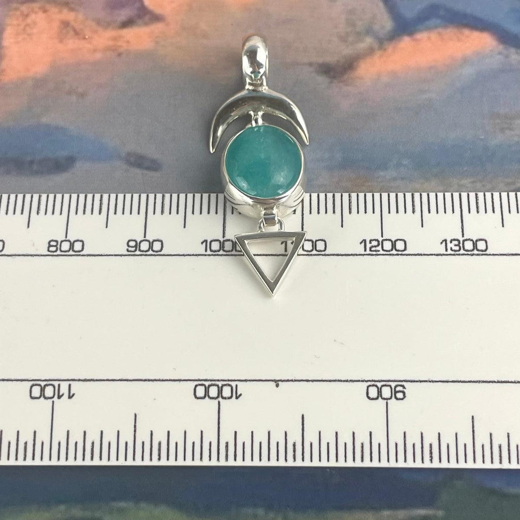 Crystal Pendant And Earring Set