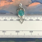 Crystal Pendant And Earring Set