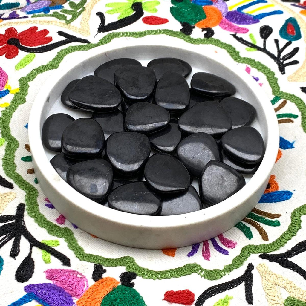 Shungite Palm Stones