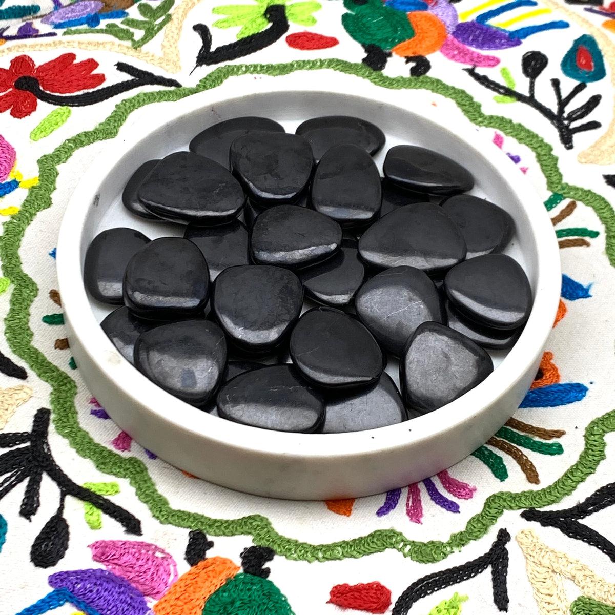 Shungite Palm Stones