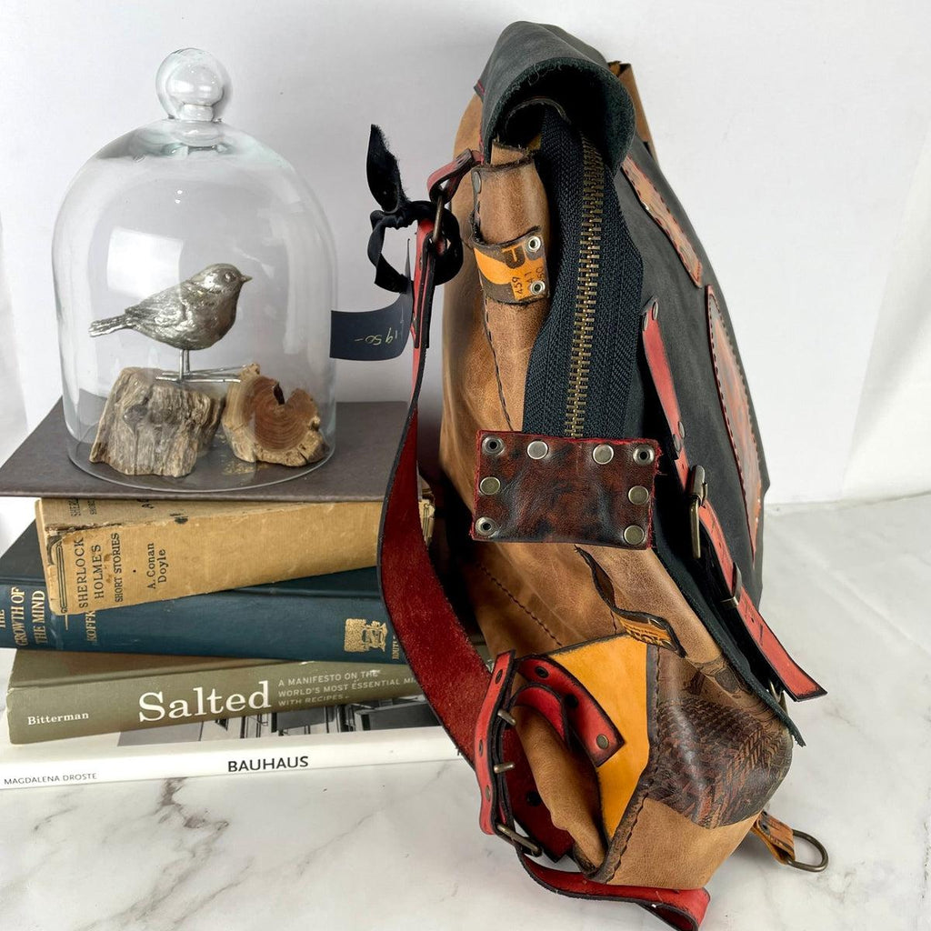 Leather Messenger Bag